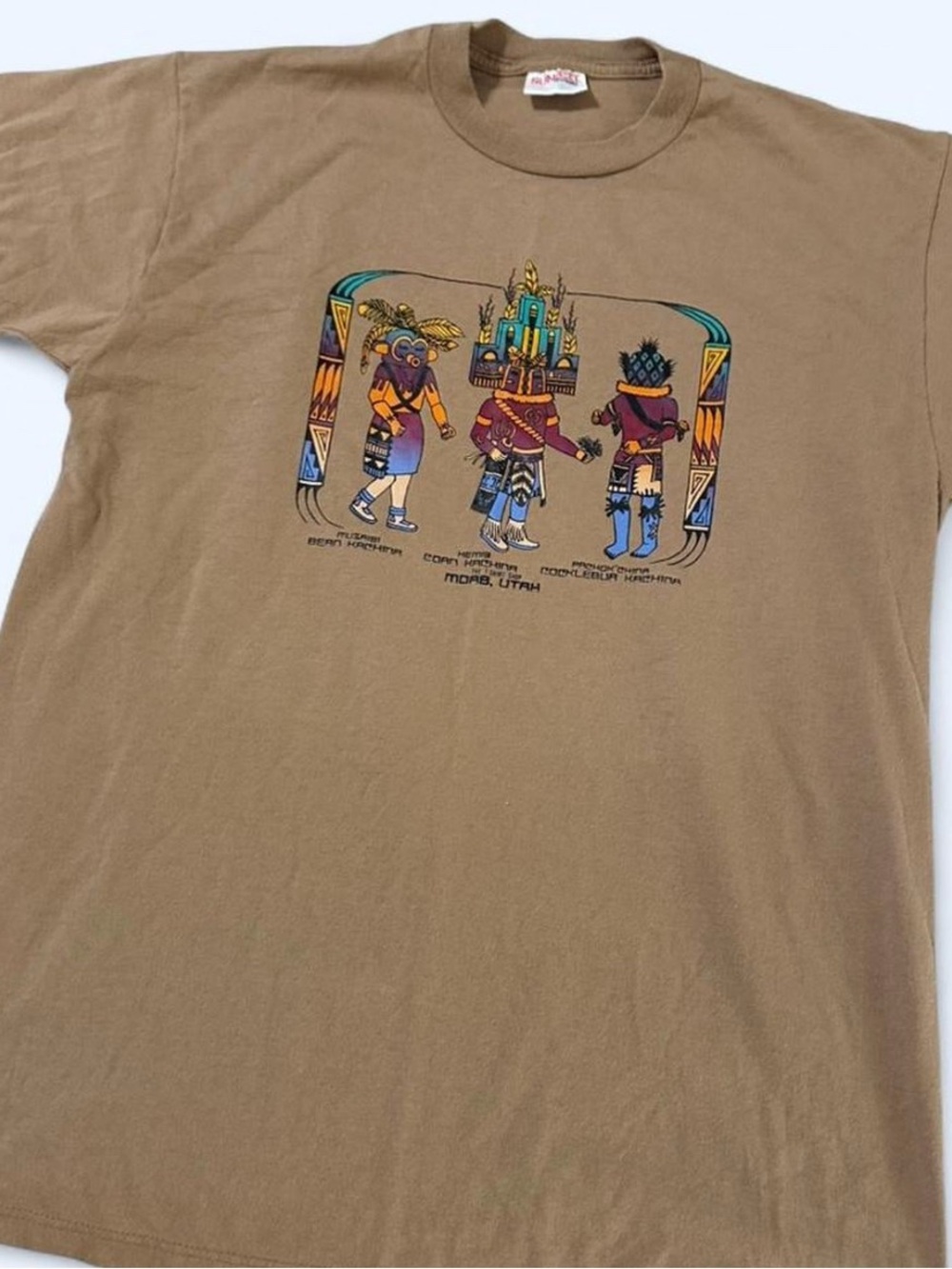 Sunbelt Brown Men’s Short Sleeve T‑Shirt with Southwestern Graphic